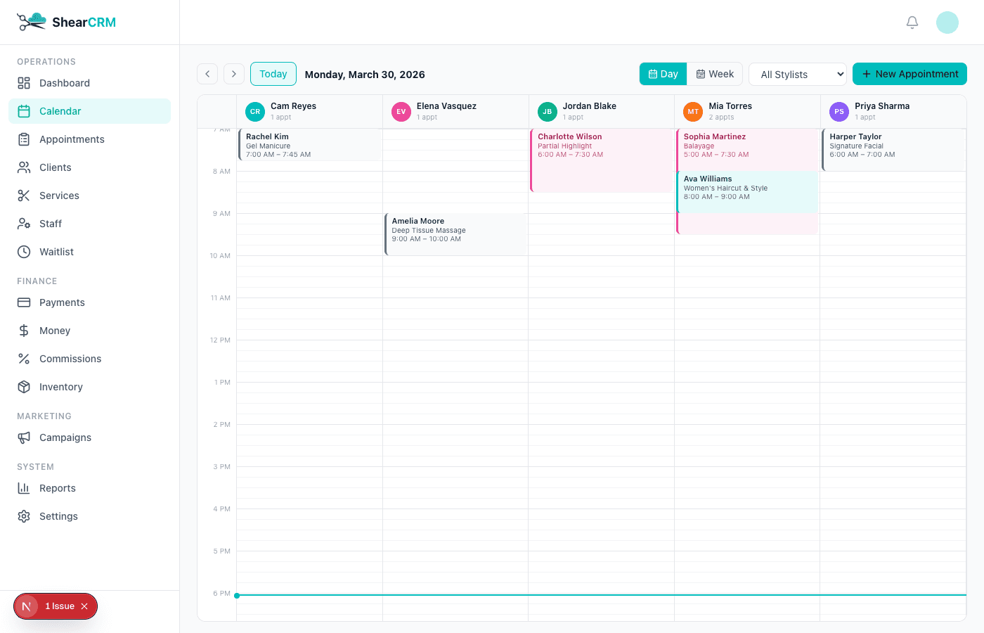 Automated Reminders screenshot