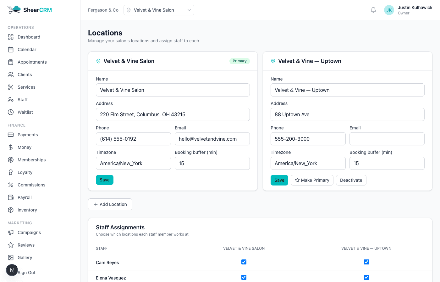 Multi-Location screenshot