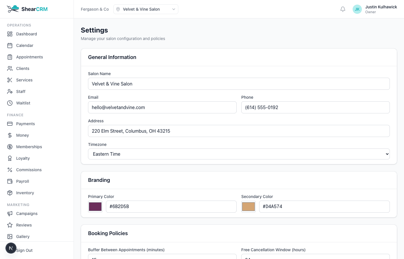 No-Show Protection screenshot